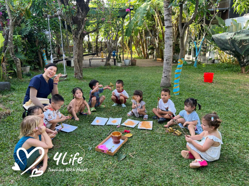 Montessori tạo ra môi trường phát triển ngôn ngữ cho trẻ em mầm non